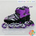 Ролики 0817 / 466-156 L /40-43/ ЦВЕТ ФИОЛЕТОВЫЙ