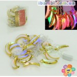 Гирлянда светодиодная 5 м, 20 разноцветных лампочек "ЛУНА"01230