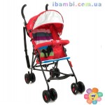 Коляска прогулочная S 108 T "КРАСНАЯ"