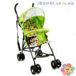 Коляска прогулочная S 108 T "САЛАТОВАЯ"