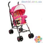 Коляска прогулочная S 108 T "РОЗОВАЯ"