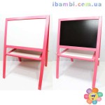 Мольберт бол."ИГРУША" розовый
