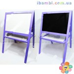 Мольберт бол."ИГРУША" фиолетовый