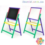 Мольберт магнитный вращающийся "Мася" - цветной