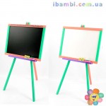 Мольберт магнитный "Мася"цветной
