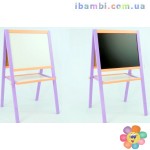 Мольберт бол."ИГРУША" фиолетовый