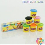 Тесто для лепки 6601-6 ( 882 г, 6 цветов )