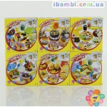 Тесто для лепки 8513-17-18-14-16-15 (6 видов, 350 г)