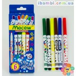 Фломастеры 01494- 6шт в упаковке