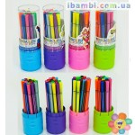 Фломастеры 01504-18шт в колбе, 3 вида