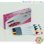 Набор шариковых ручек 01517-5 цветов, /ЦЕНА ЗА УП. 12ШТ/