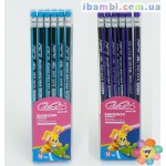 Карандаш простой с резинкой 0687 ( 2 вида, /ЦЕНА ЗА УП. 12ШТ/