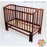 Кроватка шарнир "Алинка" тик