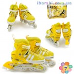 Ролики 9031 / 466-116 L /39-42/ Желтые