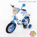 Велосипед Авиатор 12 T-21222 white + blue