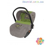 Автокресло LIFESAVER Beige&Green Planet