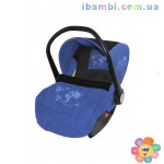 Автокресло LIFESAVER Blue&Black World