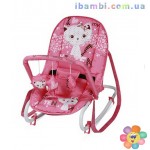 Шезлонг-качалка TOP RELAX Pink Kitten