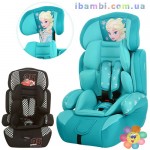 Автокресло YB704A-CF1,FR-бирюзовый, ТЧ-черный