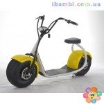 Электробайк BT-SC01-6W, желтые крылья