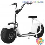 Электробайк BT-SC02-1W, белый