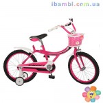 Велосипед детский 16 д 16BX406-2 малиновый