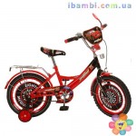 Велосипед детский 16 д CS161 Тачки красно-черный