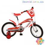 Велосипед детский 16 д SX16-01-2 красный