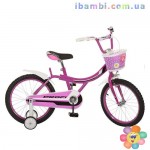Велосипед детский 18 д 18BX406-1 фиолетовый