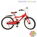 Велосипед детский 20 д  20BA494-1 красный