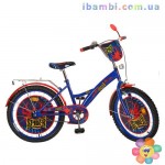 Велосипед детский 20 д PS2031 Spider сине-черный
