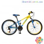 Велосипед 24 д G24A315-M-UKR-1 сине желтый