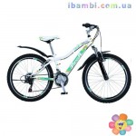 Велосипед 24 д G24K329-1 белый