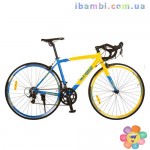 Велосипед 28 д CITY28-UKR-1 сине-желтый