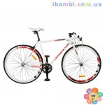 Велосипед 28 д FIX26C700-UKR2H красно белый
