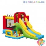 Надувной игровой комплекс, горка, батут для детей