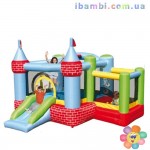 Надувной игровой комплекс, горка для детей