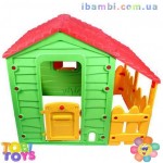 Домик TOBI TOYS с огородом для детей