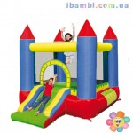 Надувной игровой комплекс ЗАМОК, горка для детей