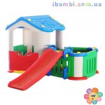 Домик Lodz,с горкой