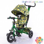 Велосипед Trike Air T-351-8 ТЕМНО-ЗЕЛЕНЫЙ
