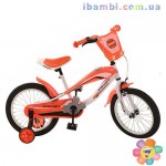 Велосипед детский 12 д SX12-01-1 оранжевый