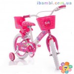 Велосипед Барби 18 розовый